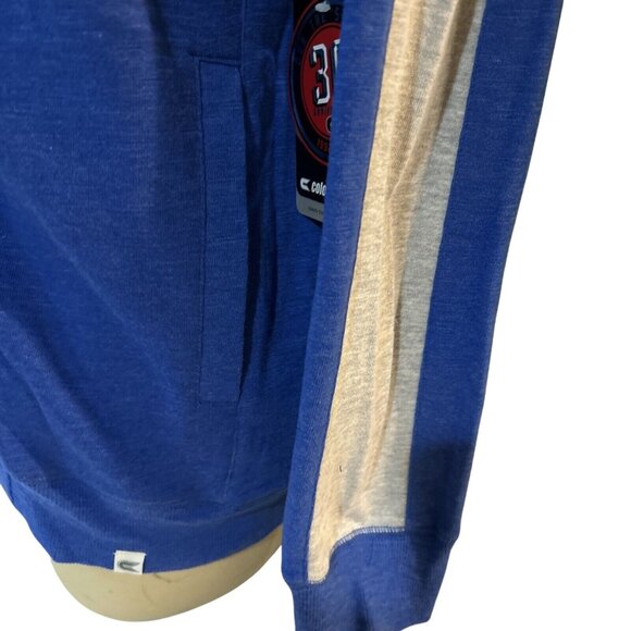 NEW Boise State University BSU Broncos Colosseum LS Blue Full Zip Jacket Men's L - Picture 5 of 7